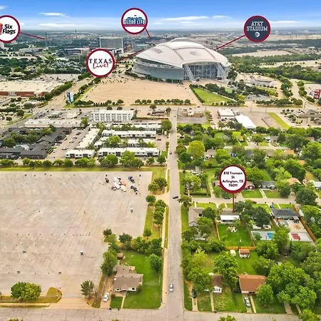Arlington Retreat Walk To At&Tstadium Globelife